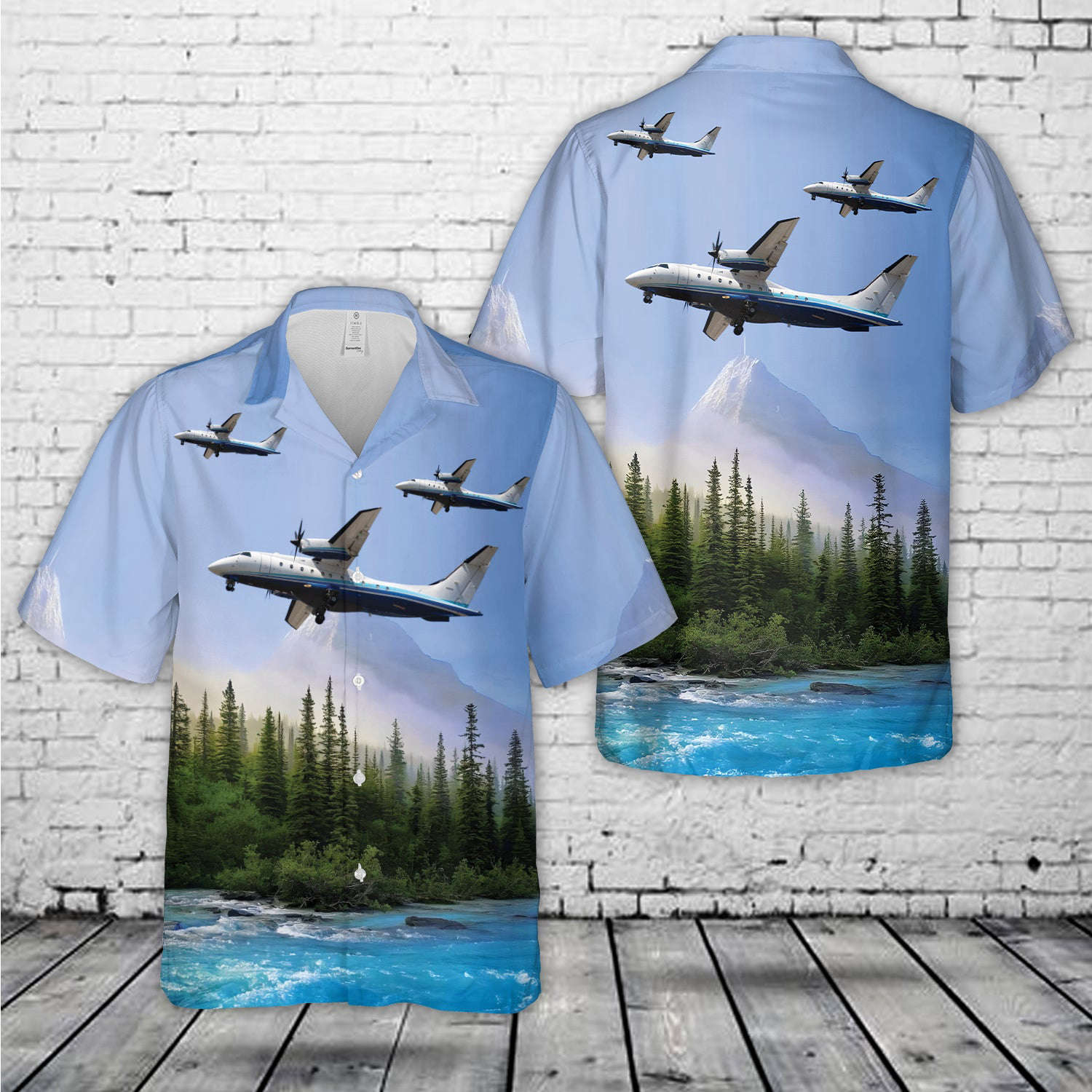 USAF C-146A Wolfhound, Air Force Special Operations Command, #13075 Hawaiian Shirt Gift for Men Dad Father Gift for Men Dad Father