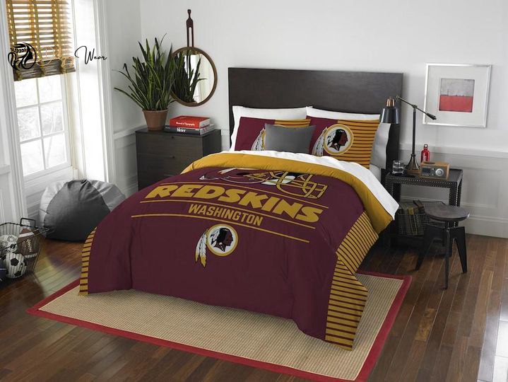 Washington Redskins Bedding Set Decor Gift For Men Women Decor Gift For Men Women G95 Washington Redskins Bedding Set Decor Gift For Men Women Decor Gift For Men Women G95
