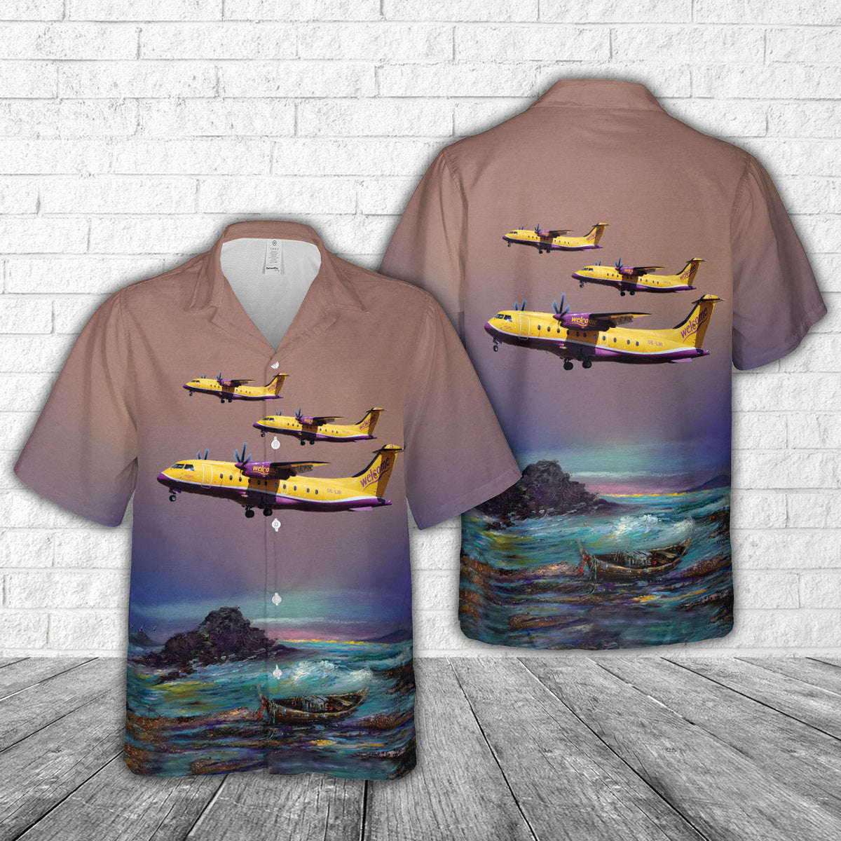 Welcome Air Dornier Do-328-110 Hawaiian Shirt Gift for Men Dad Father Gift for Men Dad Father