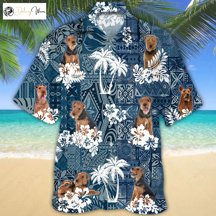 Stylish Welsh Terrier Hawaiian Shirt Gift for Men Women Fans: Perfect Blend of Fun and Fashion!