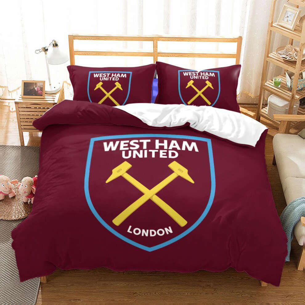 West Ham United 1 Bedding Set Decor Gift For Men Women Decor Gift For Men Women G95