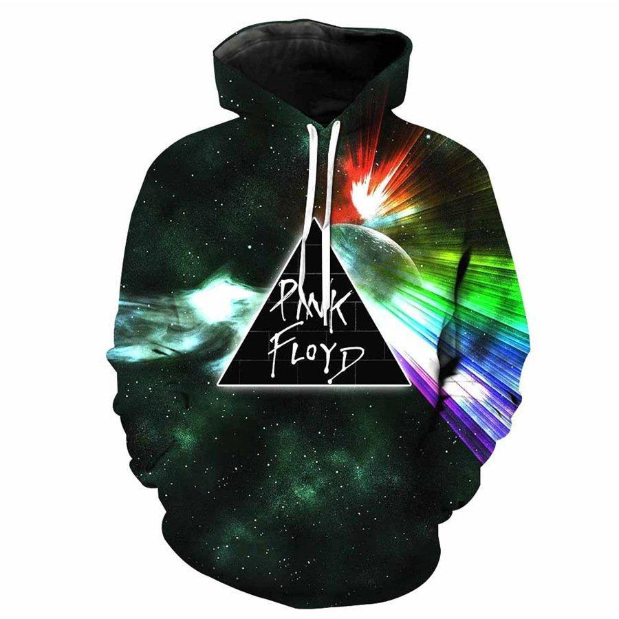 Dark Side Of Moon Galaxy Green Pink Floyd Shirt Gift for Men Women Fans Gift for Men Women Fans