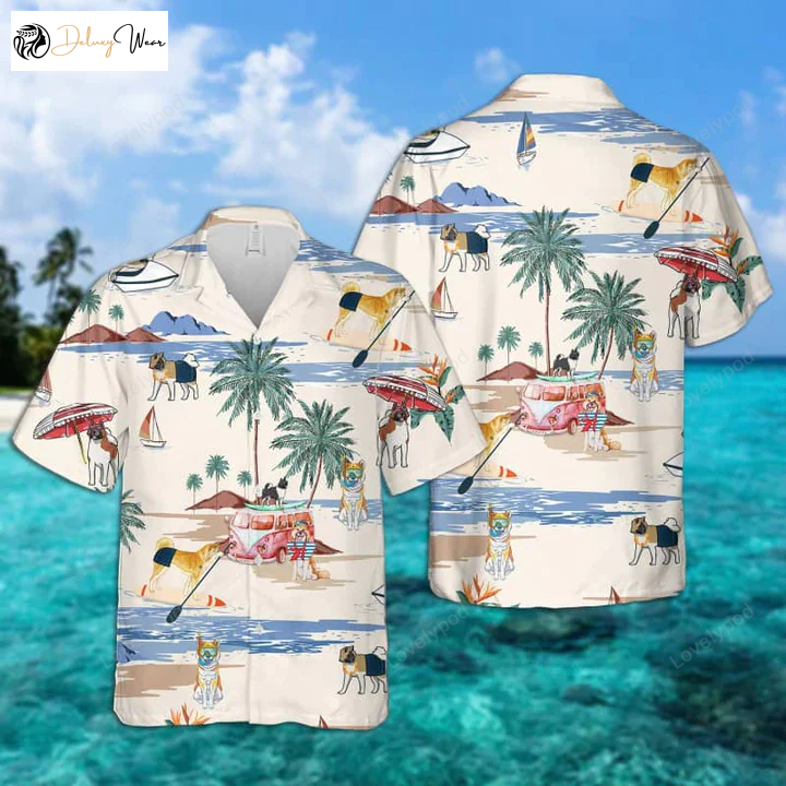 Stylish Akita Summer Beach Hawaiian Shirt Gift for Men Women Fans for Men – Aloha Beach Shirt Gift for Men Women Fans