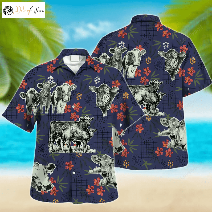 Beefmaster Hawaiian Shirt Gift for Men Women Fans – Animal & Farmer Shirt Gift for Men Women Fans for Men & Women