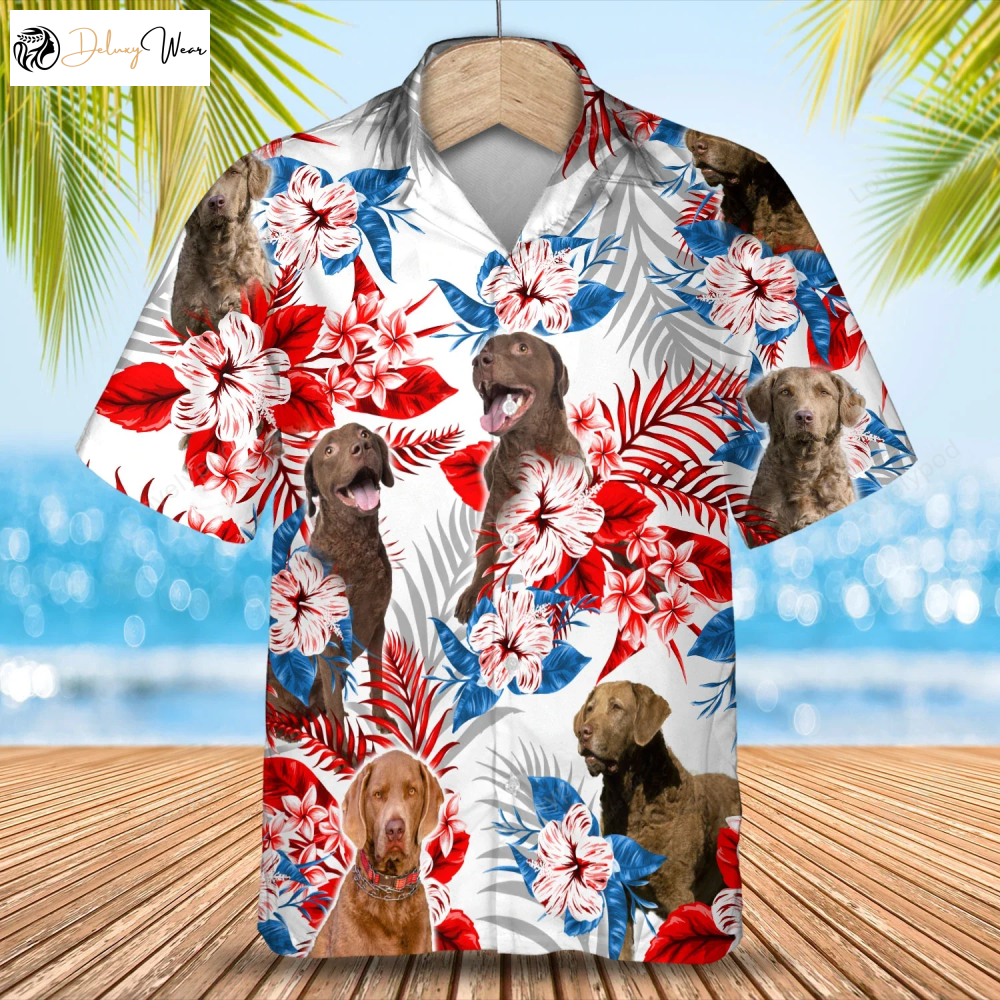 Chesapeake Bay Retriever Hawaiian Shirt Gift for Men Women Fans – Perfect Summer Gift for Men & Women