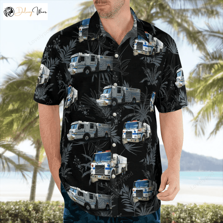 Dodgingtown Volunteer Fire Company Hawaiian Shirt Gift for Men Women Fans: Authentic Connecticut Style