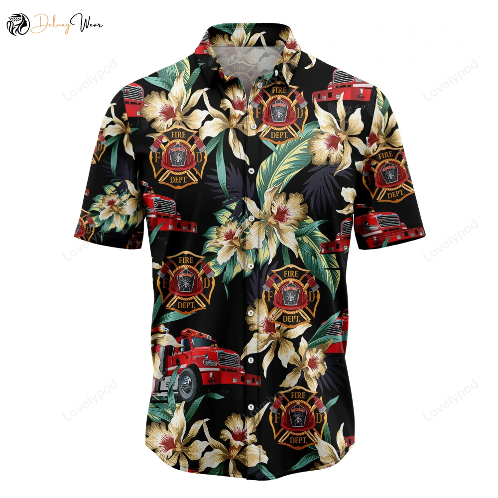 Floral Vintage Hawaiian Shirt Gift for Men Women Fans – Stylish Summer Aloha Beach Shirt Gift for Men Women Fans for Men & Women