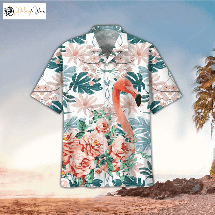 Flamingo Hawaiian Shirt Gift for Men Women Fans: Embrace Summer with Flamingo Lovers Favorite!