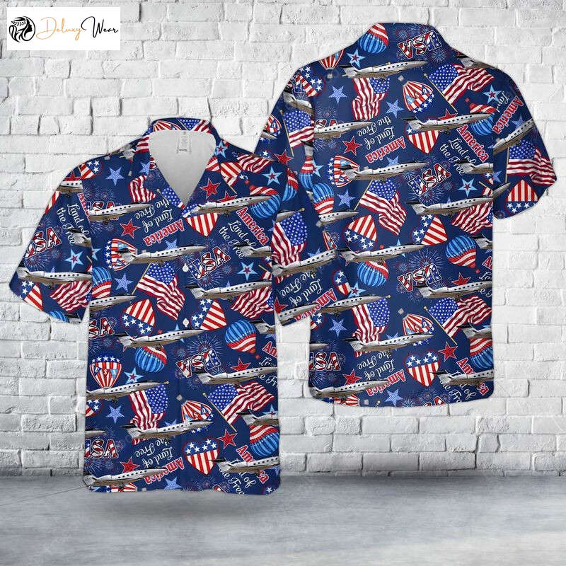 Gulfstream G500 4th Of July Hawaiian Shirt Gift for Men Women Fans: Men s Short Sleeve Aloha Shirt Gift for Men Women Fans
