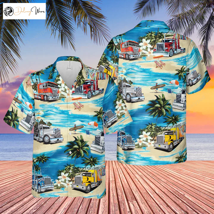 Authentic Hawaiian Theme Truck 3D Printed Shirt Gift for Men Women Fans – Vibrant Designs & Unmatched Quality