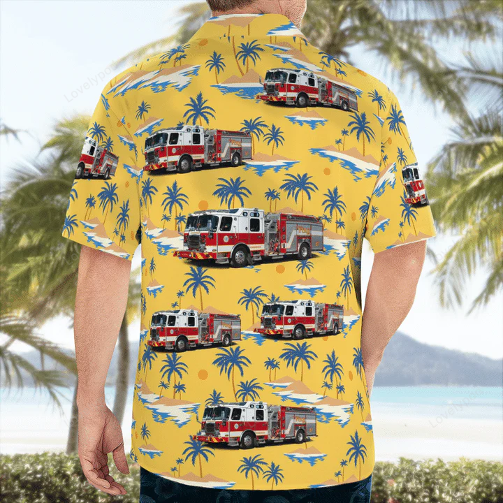 Lauderhill Fire Rescue Hawaiian Shirt Gift for Men Women Fans: Show Your Support in Lauderhill Florida