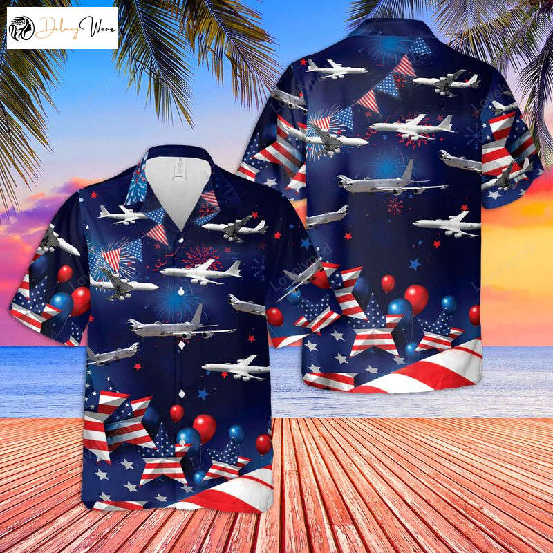 US Navy E-6 Mercury 4th Of July Hawaiian Shirt Gift for Men Women Fans – Men s Short Sleeve Aloha Shirt Gift for Men Women Fans