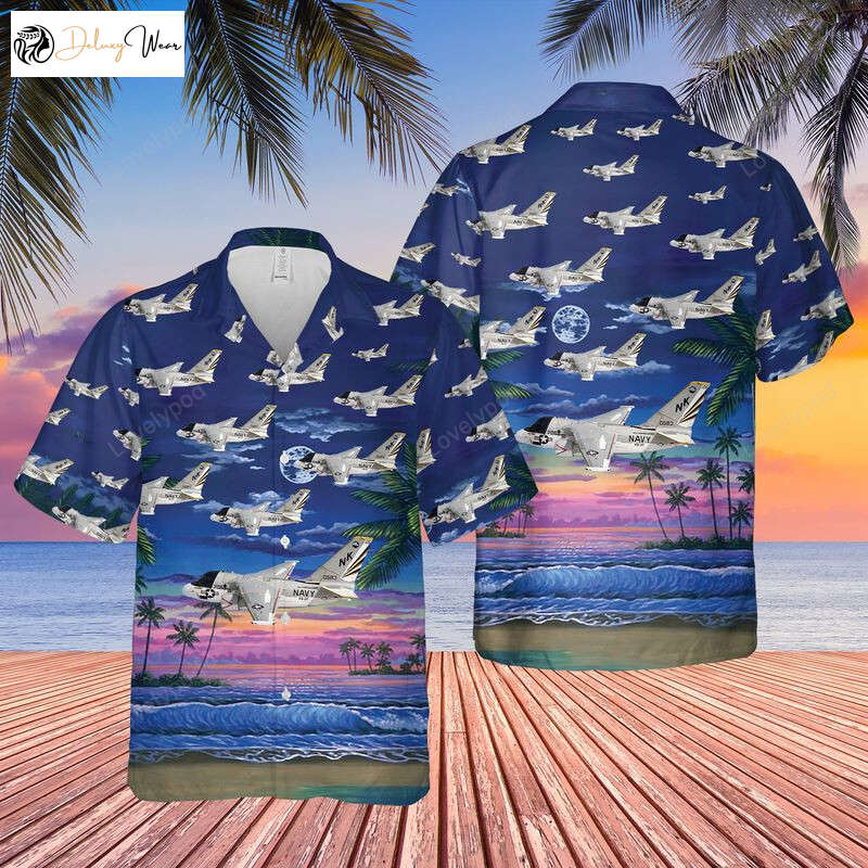US Navy S-3 Viking Hawaiian Shirt Gift for Men Women Fans – Men s Short Sleeve Aloha Shirt Gift for Men Women Fans by VS-37