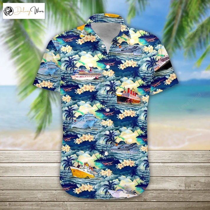 Summer Aloha Shirt: 3D Cruise Hawaiian Shirt – Perfect Summer Gift for Him