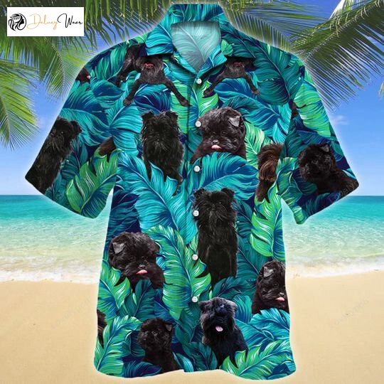 Hawaiian Style Affenpinscher Dog Lovers Shirt – Summer Ready All Printed 3D Design