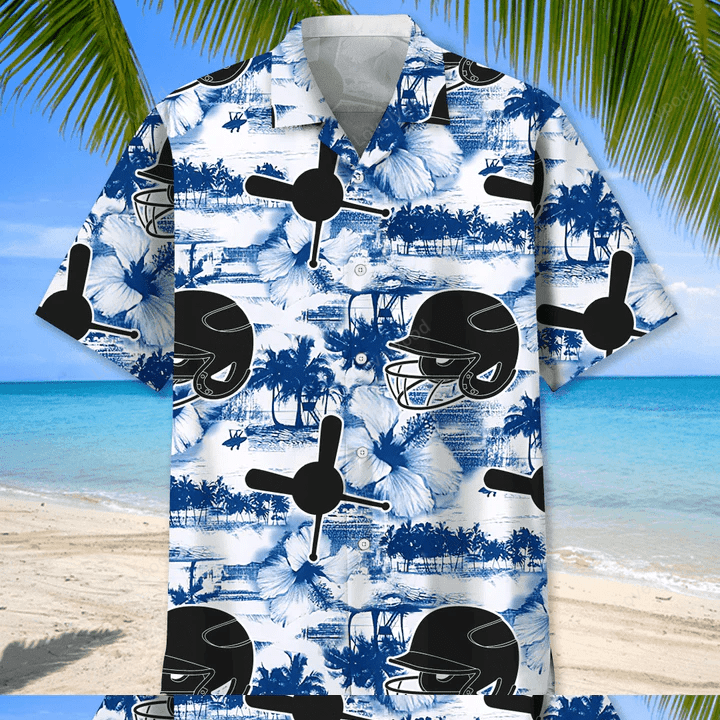 Custom Baseball Hawaiian Shirt for Men – Unique Baseball Player Shirt & Gifts