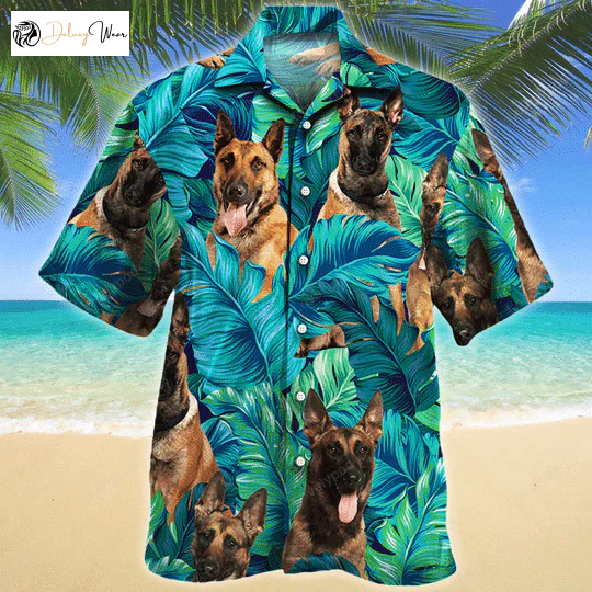 Belgian Shepherd Dog Lovers Hawaiian Shirt – Summer Style All Printed 3D Design