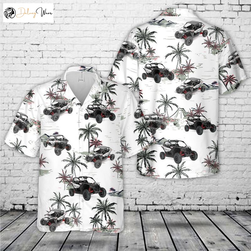 Ride in Style with Can-Am Maverick X3 Quad ATV Hawaiian Shirt Gift for Men Women Fans – Unleash Your Adventure!
