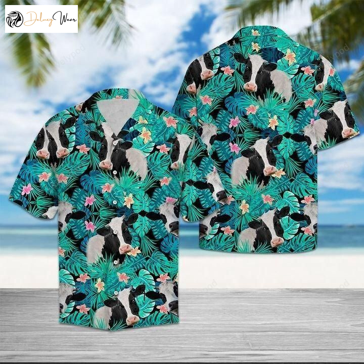 Cow Tropical Hawaiian Shirt: Cover Your Body with Amazing Style