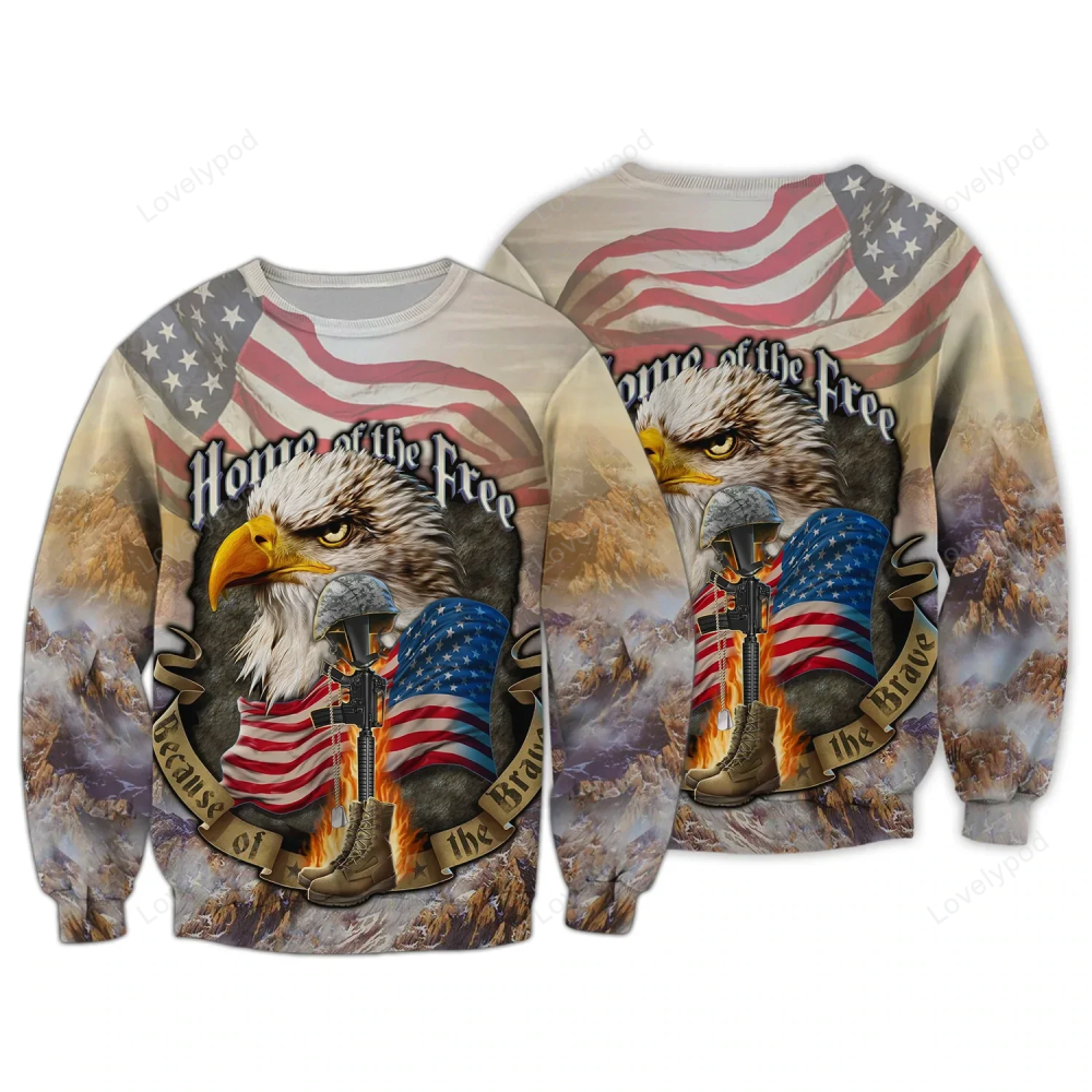 Celebrate Independence Day with our Eagle American Hawaiian Shirt – Limited Edition