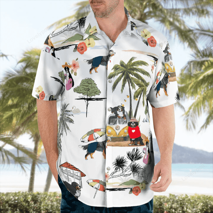 Entlebucher Mountain Hawaiian Shirt – Unisex Beach Aloha Shirt for Men – Summer Gift