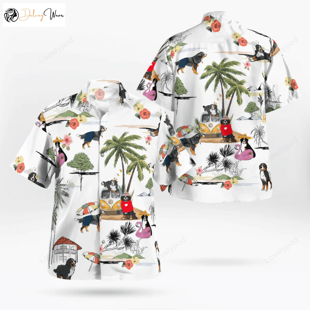Entlebucher Mountain Hawaiian Shirt – Unisex Beach Aloha Shirt for Men – Summer Gift