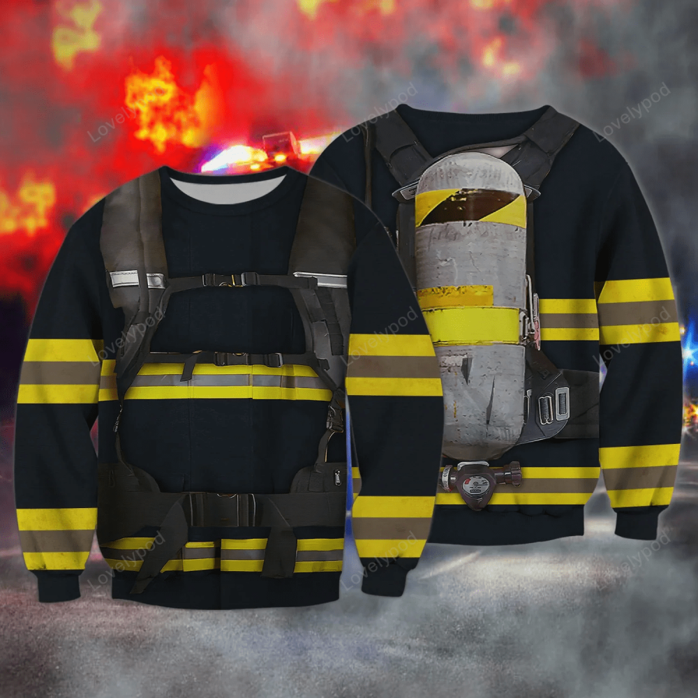 Firefighter 3D Full Printed Shirt Collection: Perfect Firefight Gift