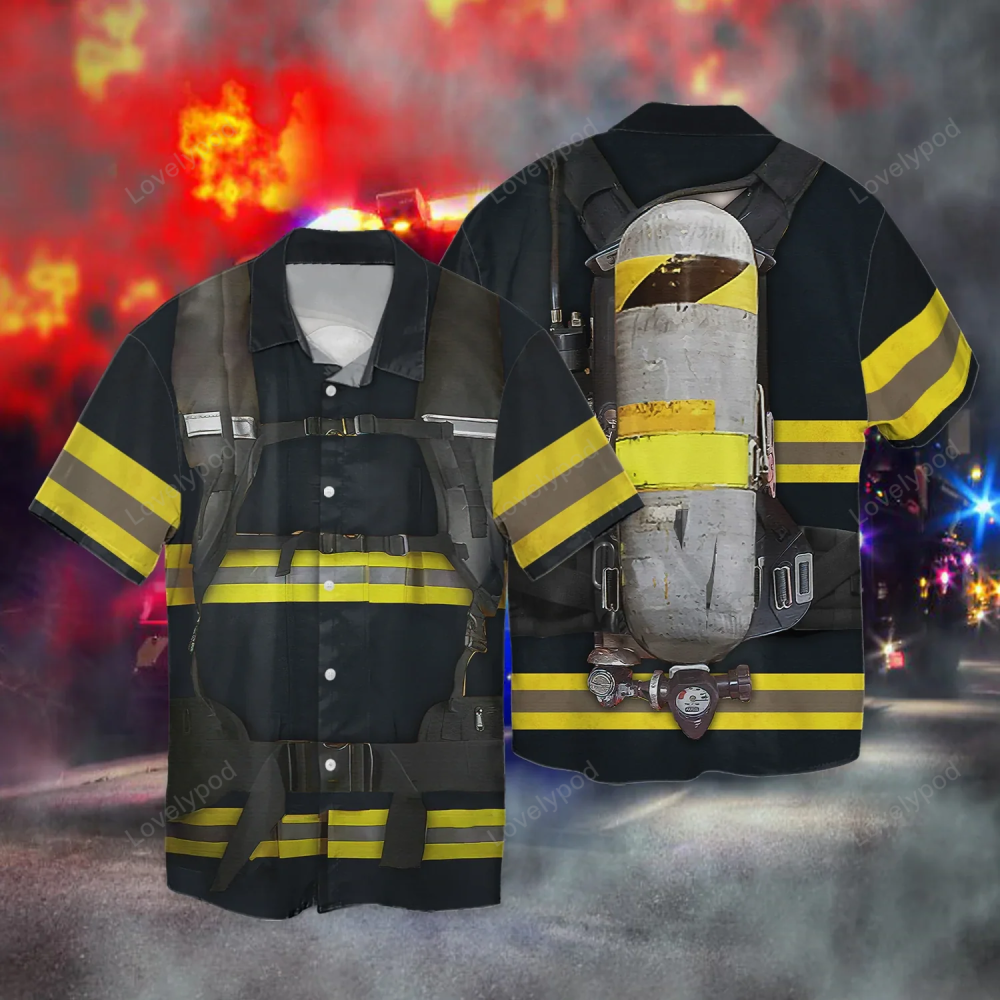 Firefighter 3D Full Printed Shirt Collection: Perfect Firefight Gift Firefighter 3D Full Printed Shirt Collection: Perfect Firefight Gift