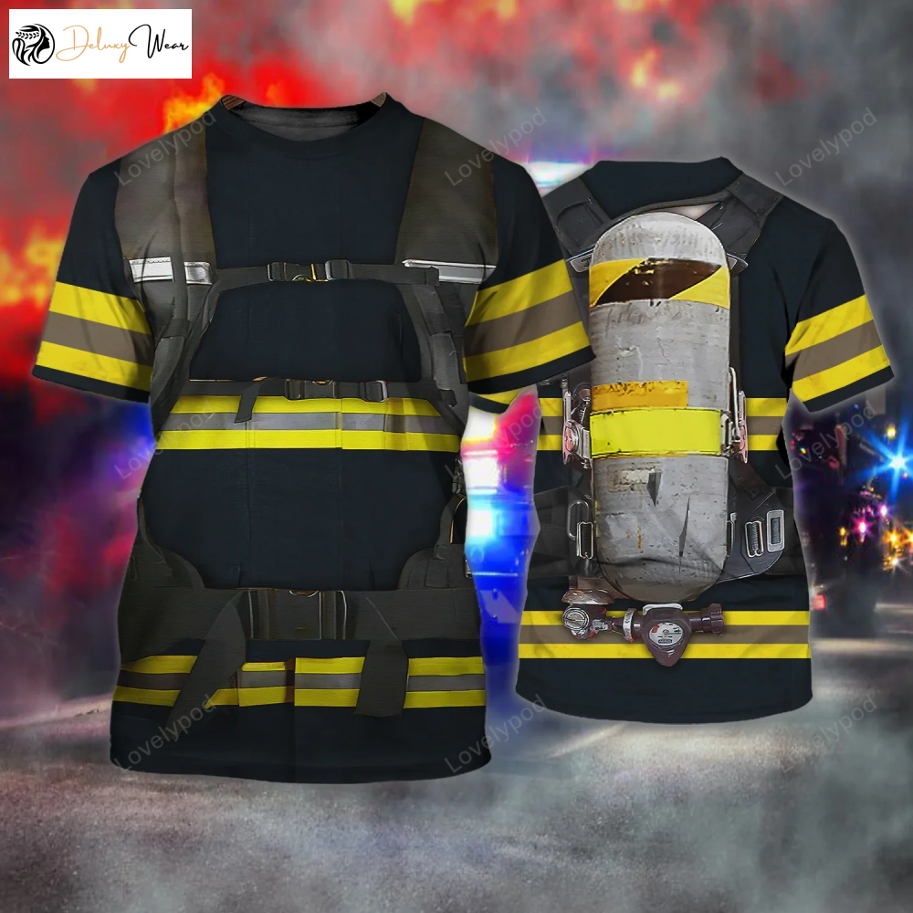 Firefighter 3D Full Printed Shirt Collection: Perfect Firefight Gift