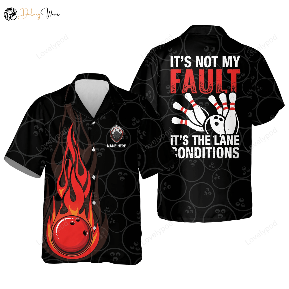 Lane Condition Hawaiian Shirt: Take the Blame Off Your Style