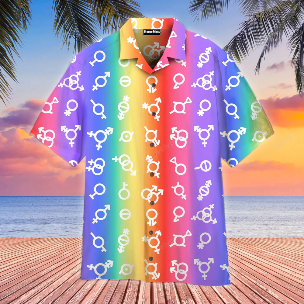 LGBT Pride Month Hawaiian Shirt – Perfect Gift for LGBTQ Supporters
