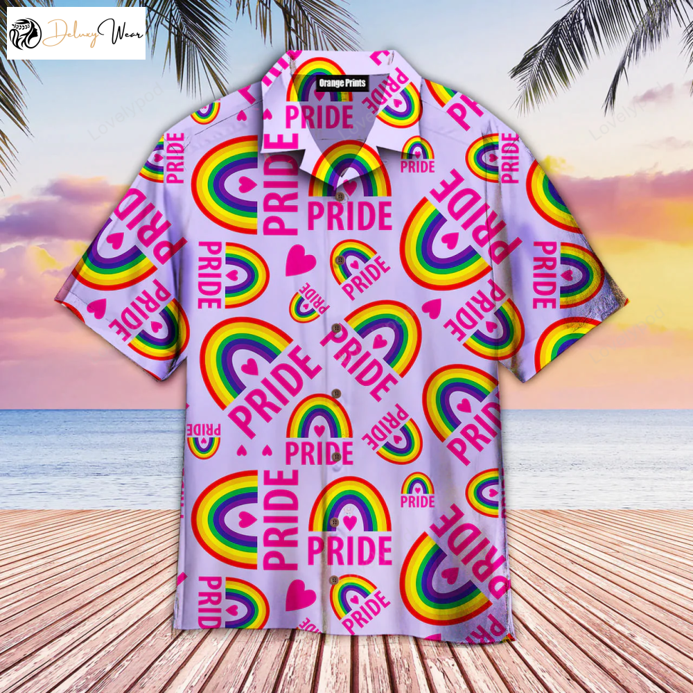 LGBT Pride Month Hawaiian Shirt – Perfect Gift for LGBTQ Supporters
