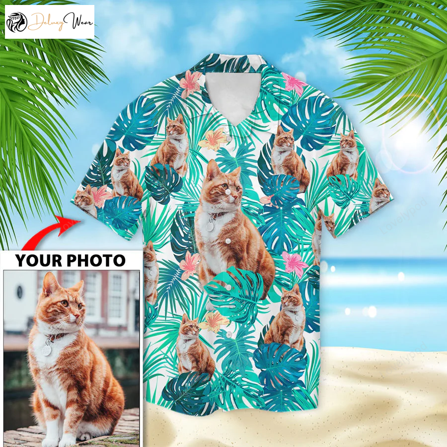 Custom Cat Hawaiian Shirt – Perfect Hawaiian Shirts for Men & Women Ideal Gift for Cat Lovers!