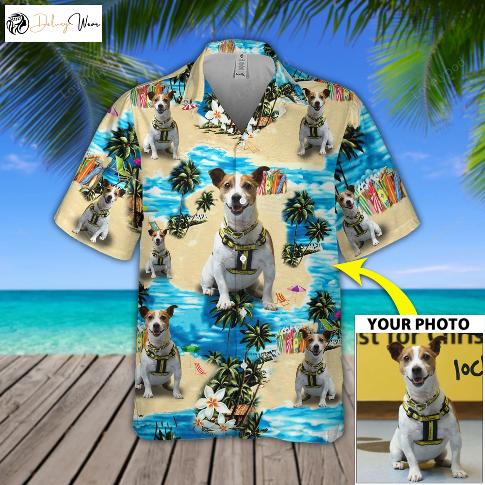 Customizable Photo Seamless Hawaiian Shirt for Men & Women – Perfect Summer Beach Attire
