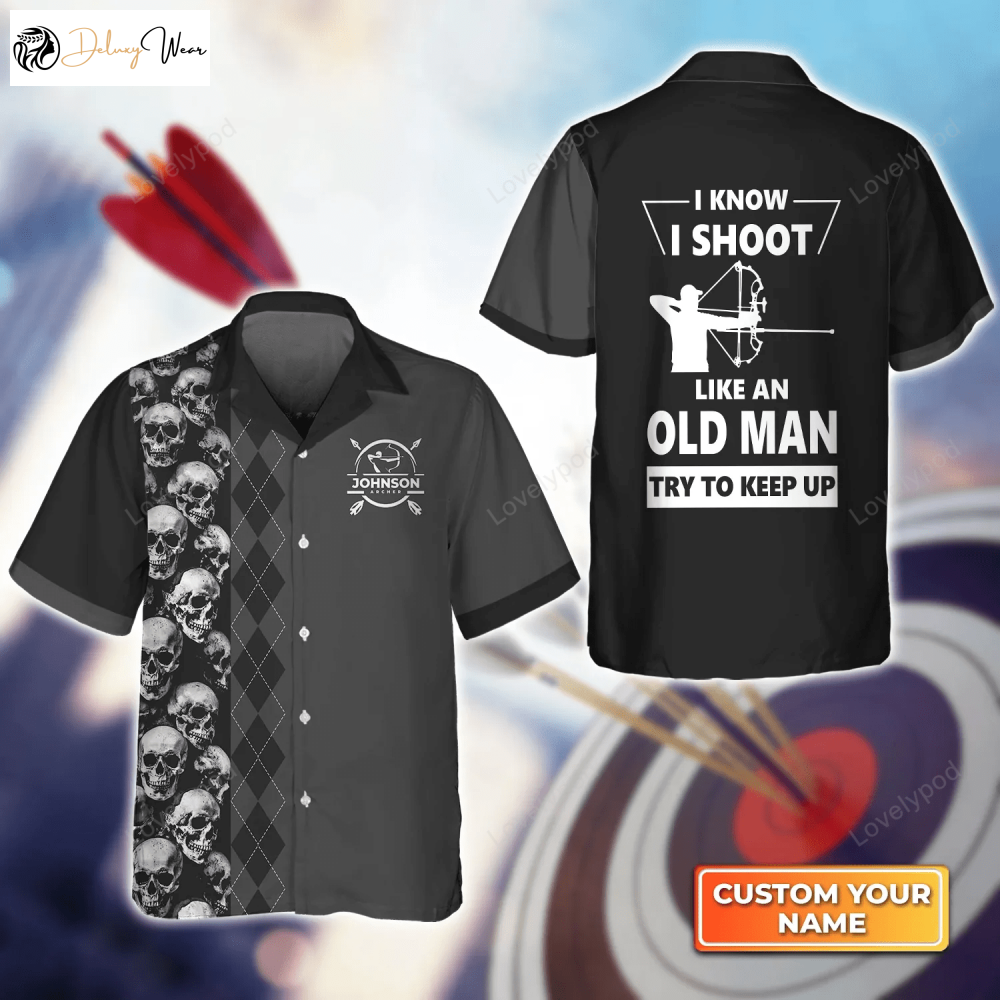 Archery 3D Hawaiian Shirt: Perfect Gift for Archer Sport Lovers