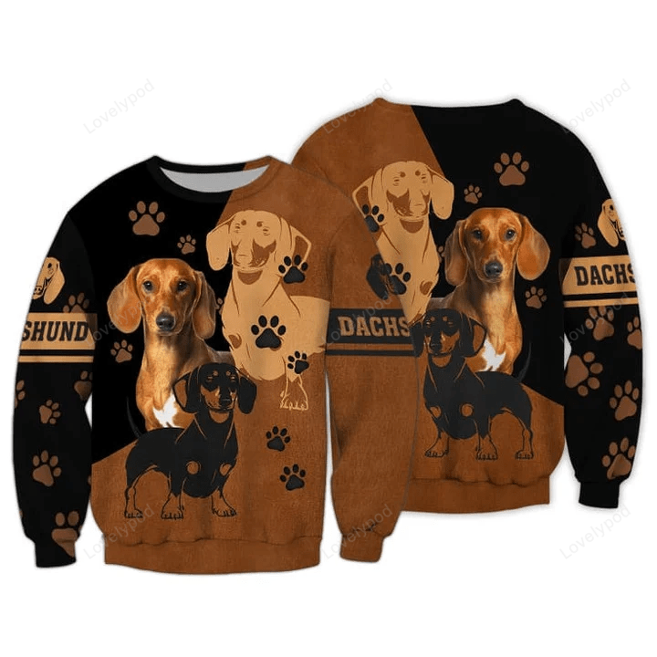 Dachshund 3D Shirts Hawaiian Shirt & Hoodie: Perfect Gift for Dachshund Lovers!