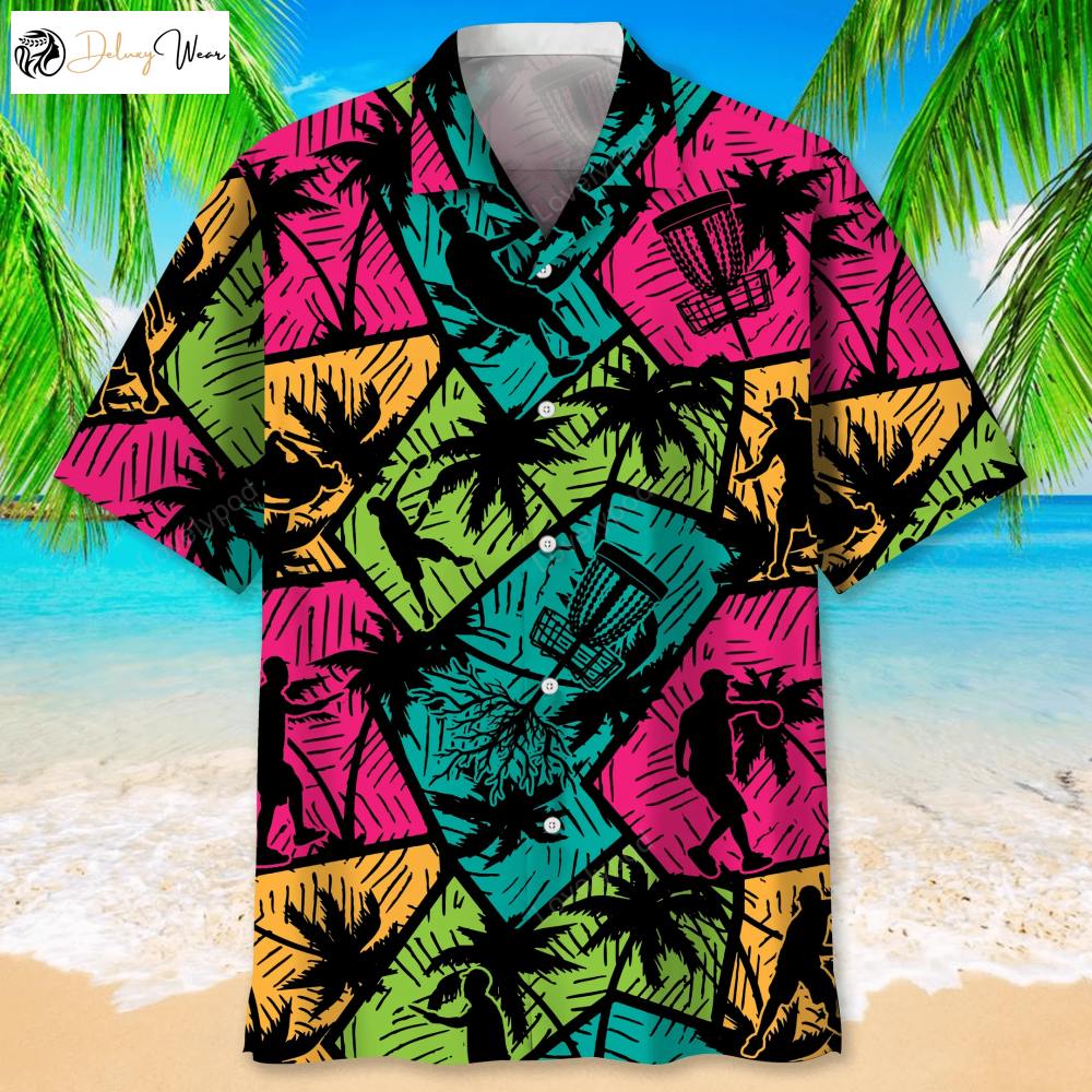 Disc Golf Beach Hawaiian Shirt: Stylish Men s & Women s Apparel and Gifts