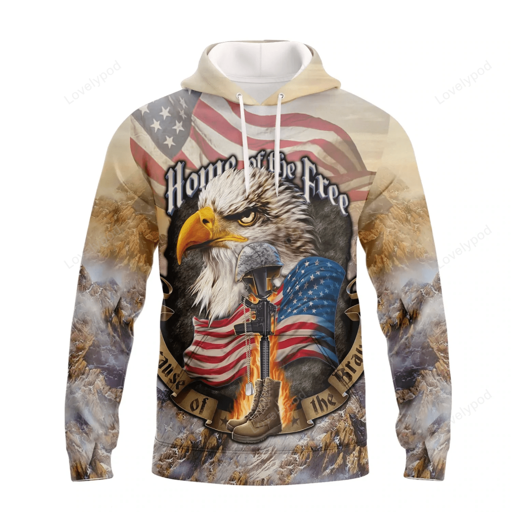 Eagle American Hawaiian Shirt – Celebrate Independence Day with 3D July 4th Shirts