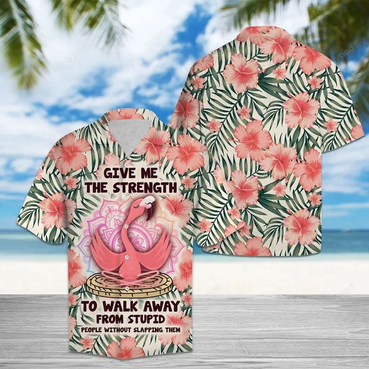 Flamingo Hawaiian Shirt: Empower Your Style & Detach from Stupidity!