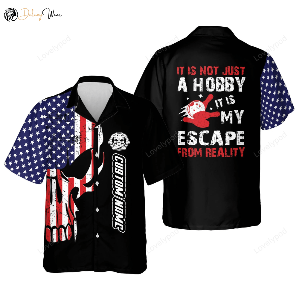 Crazy USA Hawaiian Shirt: Escape Reality with this Engaging Hobby