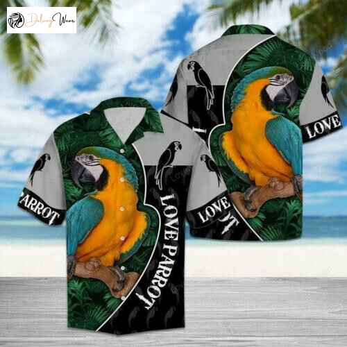 Stunning Native Hawaiian Parrot 3D Shirt – Aloha! Unique and Lovely Hawaii Design