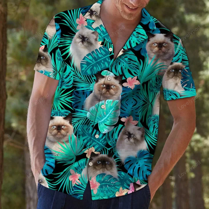 Tropical Hawaiian Shirt: Palm Tree Leaves Summer Aloha Vacation for Men & Women