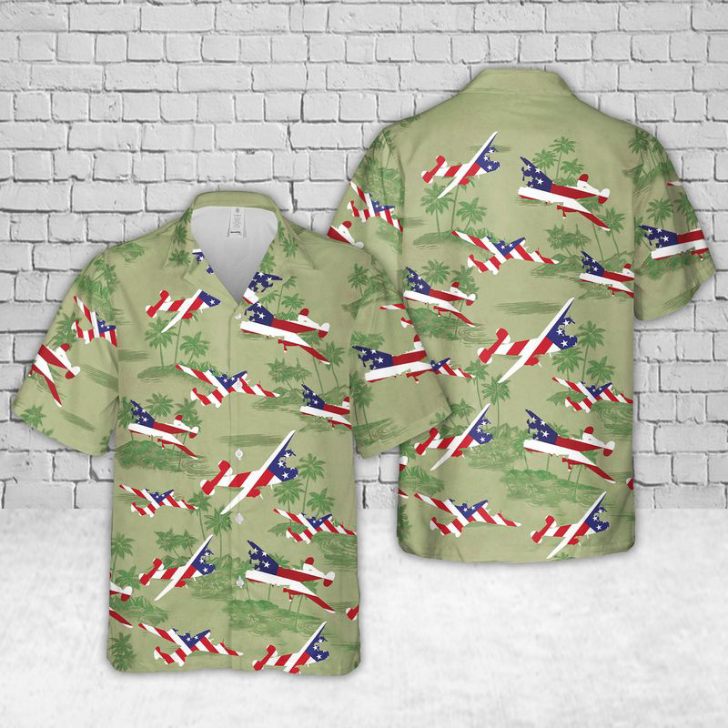 US Air Force Consolidated B-24 Liberator In WW2 Hawaiian Shirt Gift for Men Dad Father Gift for Men Dad Father