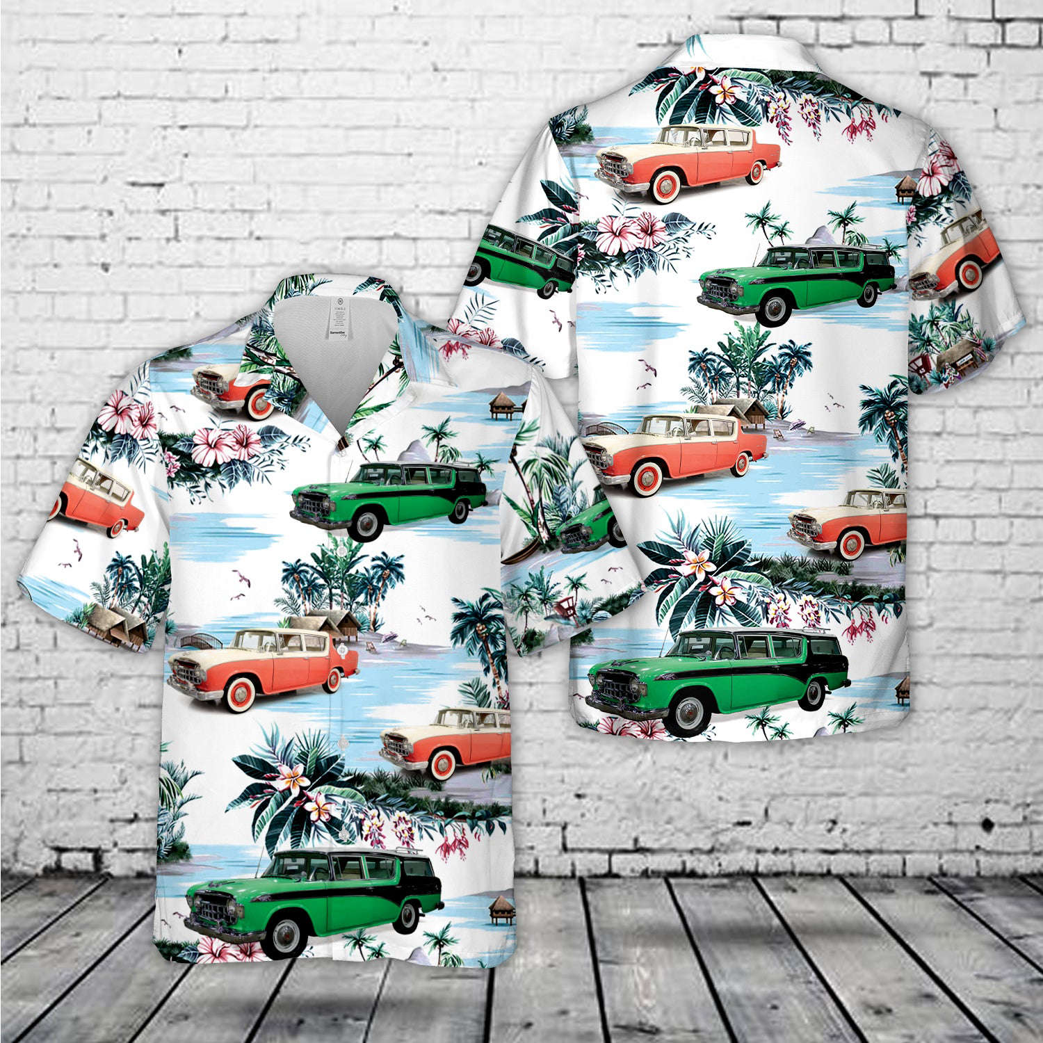 1956 Nash Rambler Hawaiian Shirt Gift for Men Dad Father Gift for Men Dad Father