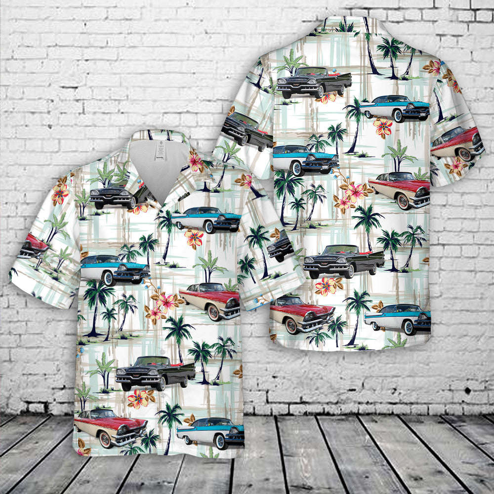 1957 Dodge Custom Royal Lancer Hawaiian Shirt Gift for Men Dad Father Gift for Men Dad Father