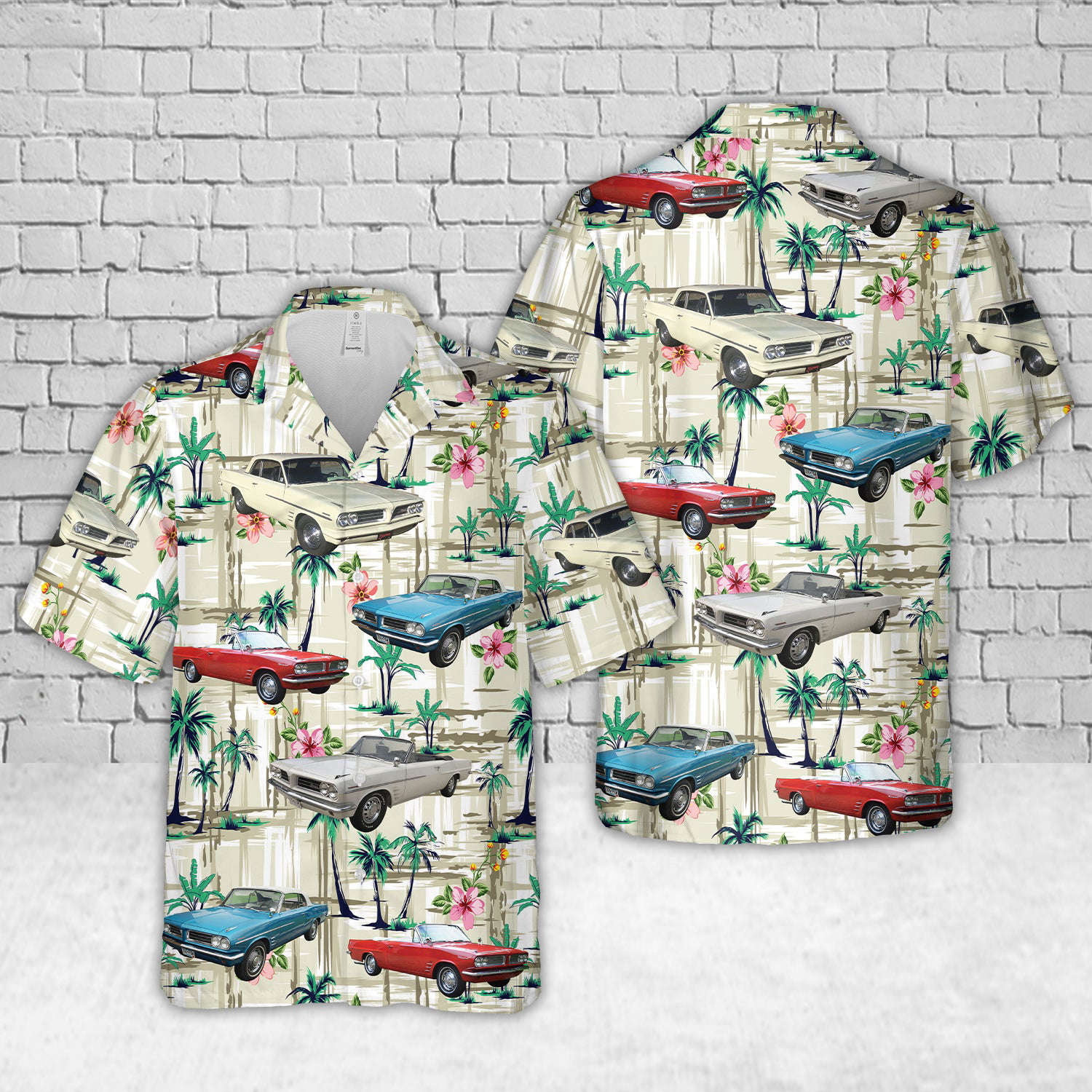 1963 Pontiac Tempest Hawaiian Shirt Gift for Men Dad Father Gift for Men Dad Father