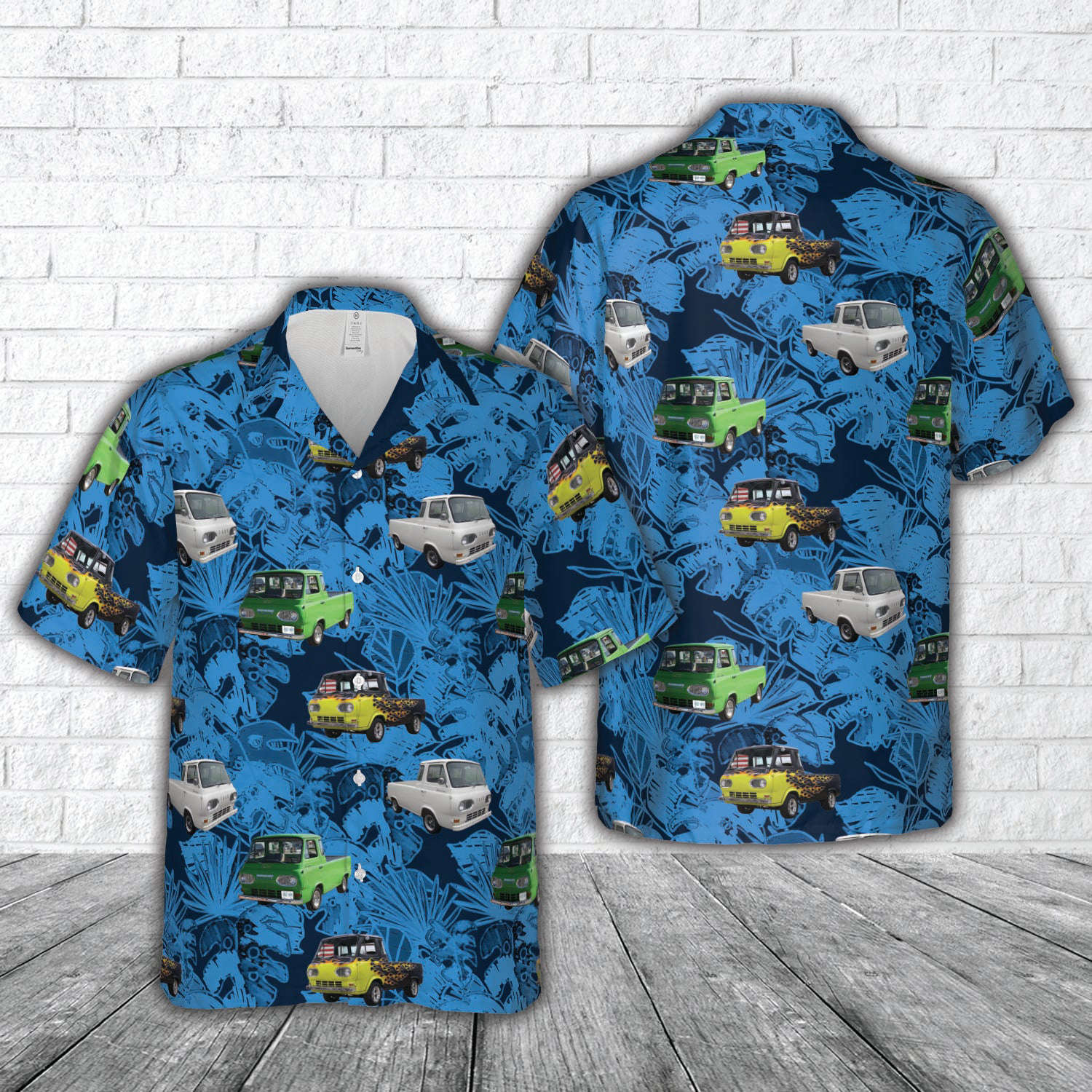 1964 Econoline Pickup Hawaiian Shirt Gift for Men Dad Father Gift for Men Dad Father