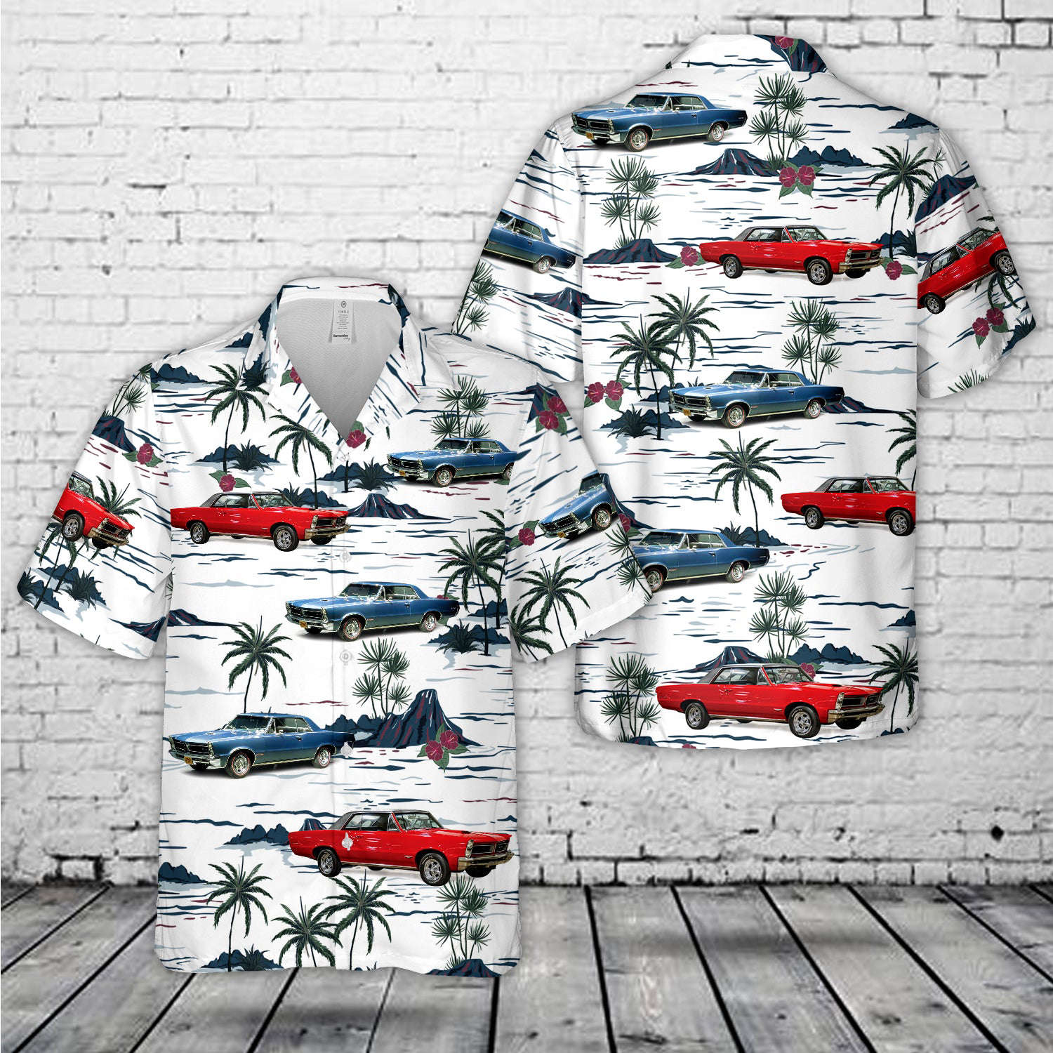 1965 Pontiac GTO Hawaiian Shirt Gift for Men Dad Father Gift for Men Dad Father