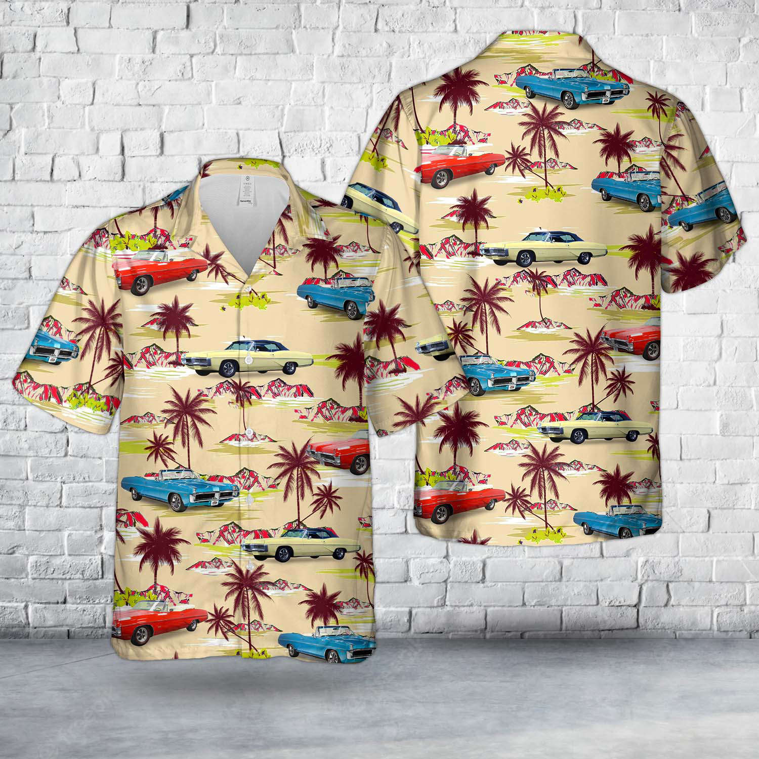 1967 Pontiac Catalina Hawaiian Shirt Gift for Men Dad Father Gift for Men Dad Father