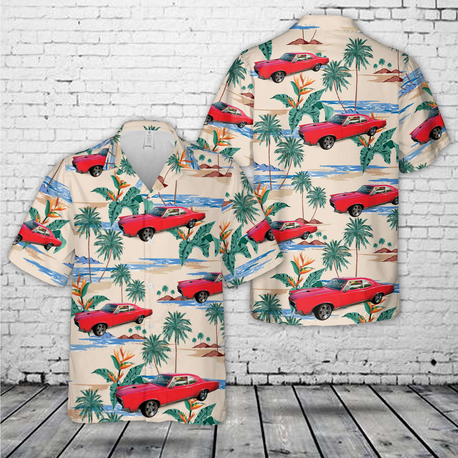 1967 Pontiac Tempest Hawaiian Shirt Gift for Men Dad Father Gift for Men Dad Father
